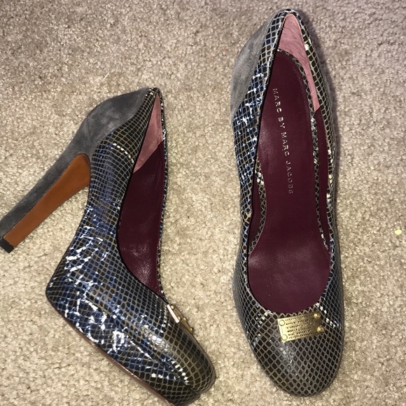 MARC BY MARC JACOBS logo platform python pump,9/39 - Picture 3 of 8